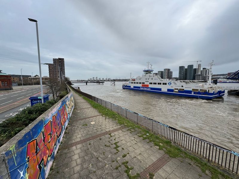 The North Woolwich ferry